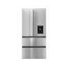 EXQUISIT FD490-160-WS-200E inoxlook French Door (307,42 kWh/Jahr, E, 1830 mm hoch, Edelstahloptik)