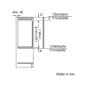 SIEMENS GI41NACE0 Gefrierschrank (E, 1221 mm hoch)