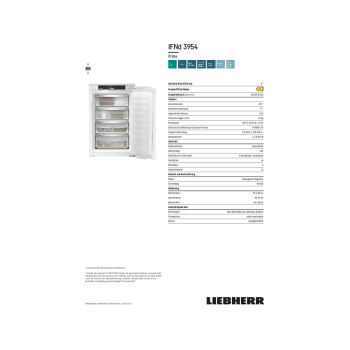 LIEBHERR IFNd 3954-20 Prime Gefrierschrank (D, 872 mm hoch)