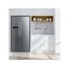 MIDEA MERS530FGF02G Side by Side Kühl-Gefrierkombination (F, 1775 mm hoch, Inox)