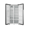 MIDEA MDRS710FGF28 Side by Side Kühl-Gefrierkombination (F, 1765 mm hoch, Dark Inox)