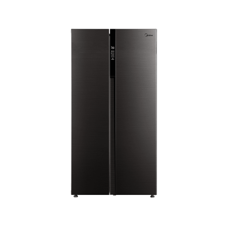 MIDEA MDRS710FGF28 Side by Side Kühl-Gefrierkombination (F, 1765 mm hoch, Dark Inox)