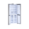 WOLKENSTEIN WCD400A++NF IX Side-by-Side (331 kWh/Jahr, F, 184,50 cm hoch, Inox)