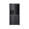 LG GMX844MCBF French Door (F, 1787 mm hoch, Steel)