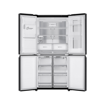LG GMX844MCBF French Door (F, 1787 mm hoch, Steel)