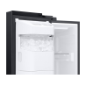SAMSUNG RS6GA8842B1/EG Side-by-Side (D, 1780 mm hoch, Premium Black Steel/Schwarz)