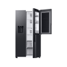 SAMSUNG RH68B8821B1/EG Side-by-Side (E, 1780 mm hoch, Premium Black Steel/Urban Silver)