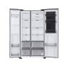 SAMSUNG RH68B8521B1/EG Side-by-Side (E, 1780 mm hoch, Premium Black Steel/Urban Silver)