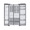 SAMSUNG RH68B8521B1/EG Side-by-Side (E, 1780 mm hoch, Premium Black Steel/Urban Silver)