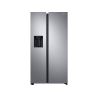 SAMSUNG RS6GA8532SL/EG Side-by-Side (D, 1780 mm hoch, Edelstahl/Silber)