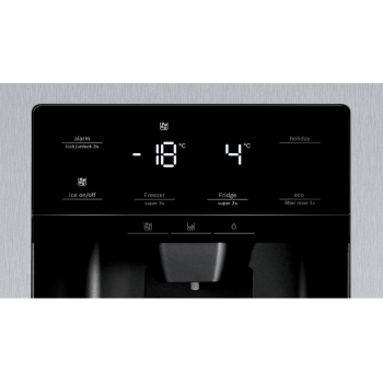 BOSCH KAD 93 VIFP Side by Side (F, 1787 mm hoch, Inox-antifingerprint)