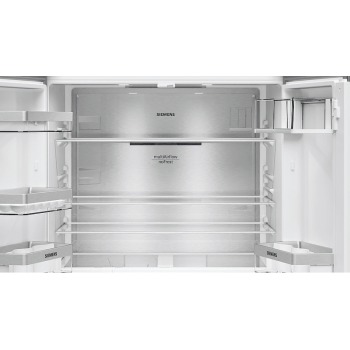 SIEMENS KF96NAXEA iQ500 French Door (E, 1830 mm hoch, blackSteel)