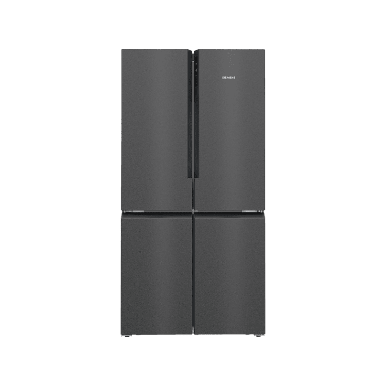 SIEMENS KF96NAXEA iQ500 French Door (E, 1830 mm hoch, blackSteel)