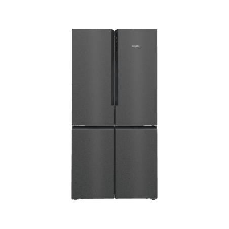 SIEMENS KF96NAXEA iQ500 French Door (E, 1830 mm hoch, blackSteel)