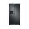 SAMSUNG RS6GA8821B1/EG Side-by-Side (E, 1780 mm hoch, Premium Black Steel/Schwarz)