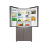 HAIER HTF-540 DGG 7 French Door (F, 1905 mm hoch, Glasdesignfront silber)