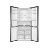 HAIER HTF-540 DGG 7 French Door (F, 1905 mm hoch, Glasdesignfront silber)