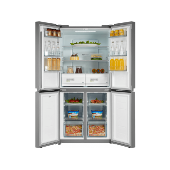 MIDEA MERM482FGF02 Side-by-Side (F, 1775 mm hoch, Inox)