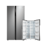 MIDEA MDRS710FGF02 Side by Side (401 kWh/Jahr, F, 178,8 cm hoch, Front Inox)