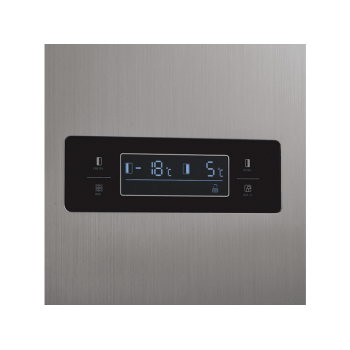 HOOVER HHSBSO 6174XWD SIDE BY SIDE (312 kWh, E, 177 cm hoch, Inox)