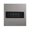 HOOVER HHSBSO 6174XWD SIDE BY SIDE (312 kWh, E, 177 cm hoch, Inox)