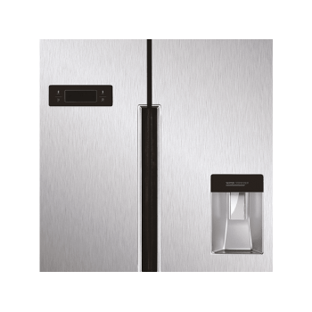 HOOVER HHSBSO 6174XWD SIDE BY SIDE (312 kWh, E, 177 cm hoch, Inox)