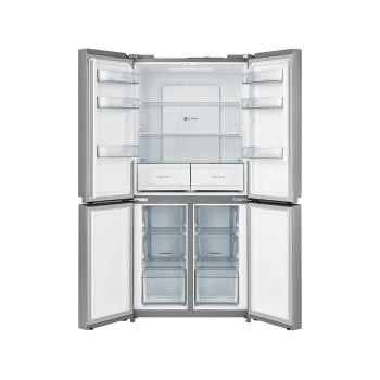 KOENIC KDD 111 E NF French Door (E, 1775 mm hoch, Edelstahl-Look)