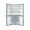 KOENIC KDD 111 E NF French Door (E, 1775 mm hoch, Edelstahl-Look)