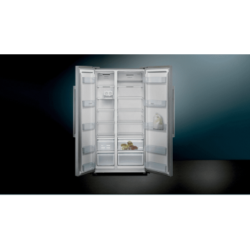 SIEMENS KA93NVIFP IQ300 Side-by-Side (F, 1787 mm hoch, Inox)