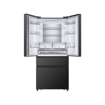HISENSE RF540N4SBF2 French Door (E, 1817 mm hoch, Schwarz)