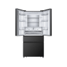 HISENSE RF540N4SBF2 French Door (E, 1817 mm hoch, Schwarz)