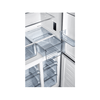 GORENJE NRM 8182 MX French Door (E, 1816 mm hoch, Edelstahl)