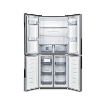 GORENJE NRM 8182 MX French Door (E, 1816 mm hoch, Edelstahl)