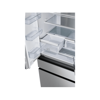 HISENSE RF540N4SBI2 French Door (E, 1817 mm hoch, Grau)