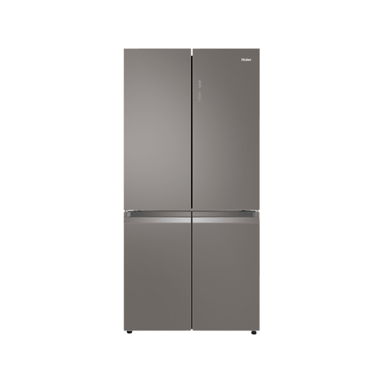 HAIER HTF-540 DGG 7 French Door (F, 1905 mm hoch, Glasdesignfront silber)