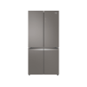 HAIER HTF-540 DGG 7 French Door (F, 1905 mm hoch, Glasdesignfront silber)