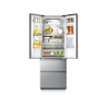 HISENSE RF632N4WIE French Door (E, 2000 mm hoch, Grau)