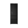 HISENSE RF632N4WFE French Door (295 kWh/Jahr, E, 2000 mm hoch, Schwarz)