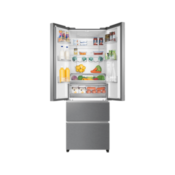 HAIER HB20FPAAA French Door (E, 2005 mm hoch, Edelstahl)