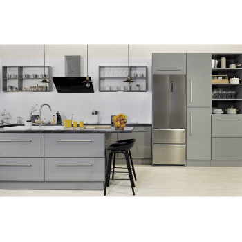 HAIER HB20FPAAA French Door (E, 2005 mm hoch, Edelstahl)