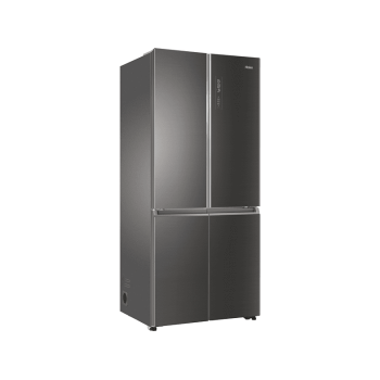 HAIER HTF-508DGS7 French Door Kühlgefrierkombination (F, 1900 mm hoch, Iconic Glas Grey)