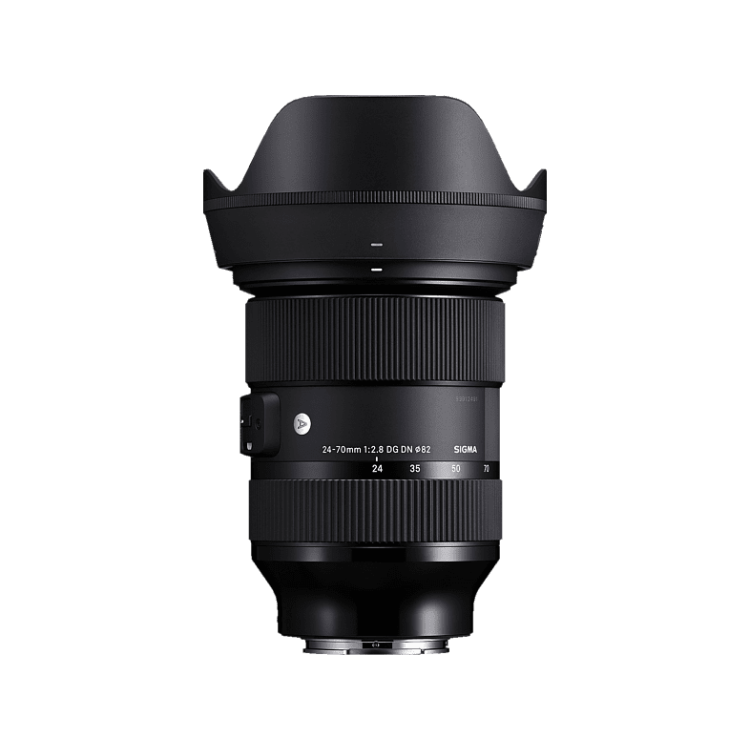 SIGMA Art 24 mm - 70 mm f./2.8 DG, DN (Objektiv für Sony E-Mount, Schwarz)