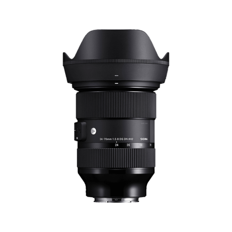 SIGMA Art 24 mm - 70 mm f./2.8 DG, DN (Objektiv für Sony E-Mount, Schwarz)