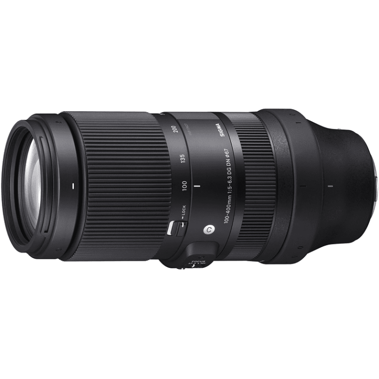 SIGMA Contemporary 100 mm - 400 mm f./5-6.3 DG, DN, OS (Objektiv für Sony E-Mount, Schwarz)