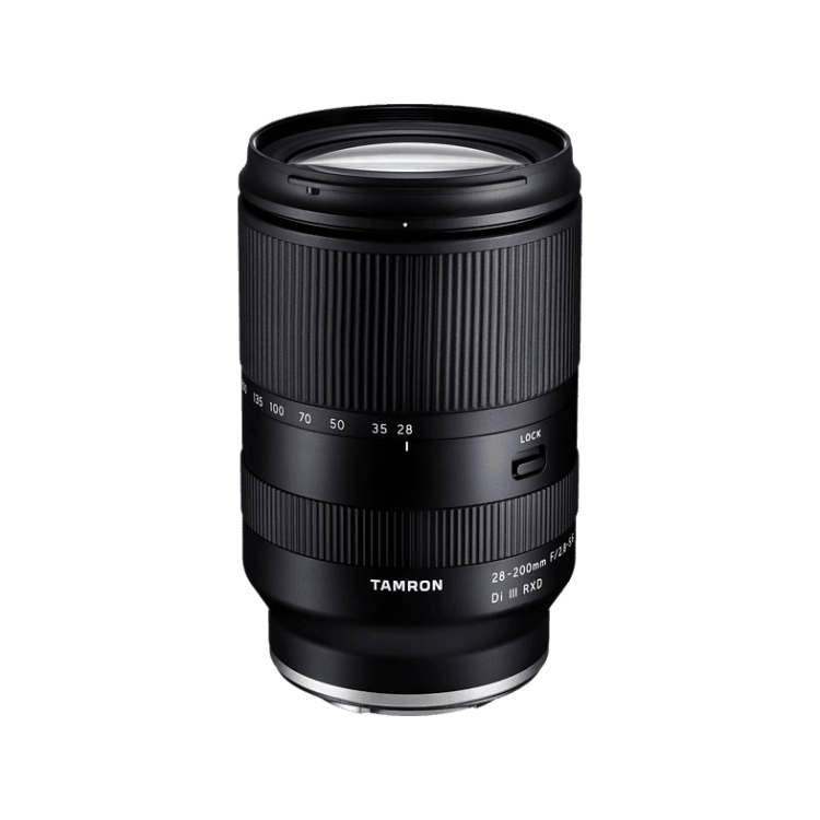 TAMRON A071SF 28 mm - 200 mm f./2.8-5.6 Di III (Objektiv für Sony E-Mount, Schwarz)