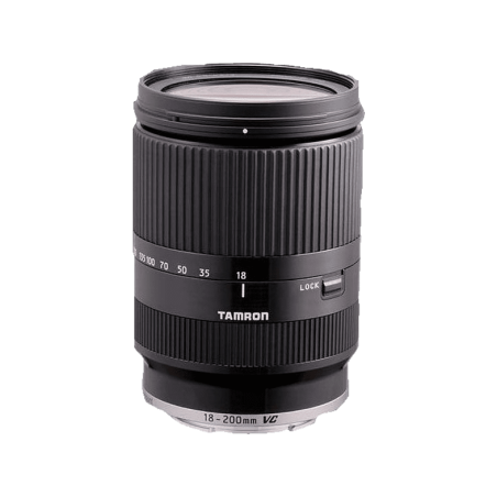 TAMRON AF Di III VC 18 mm - 200 mm f/3.5-6.3 VC (Objektiv für Canon M-Mount, Schwarz)