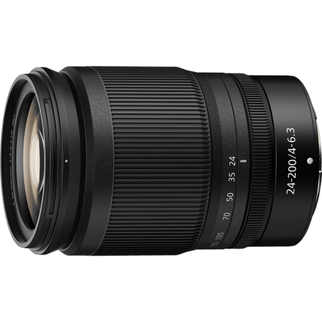 NIKON Nikkor Z 24 mm - 200 mm f./4.0-6.3 IF (Objektiv für Nikon Z-Mount, Schwarz)