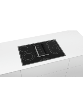 BOSCH PKM 845 F11E, Elektrokochfeld mit integriertem Dunstabzug (795 mm breit, 517 mm tief)