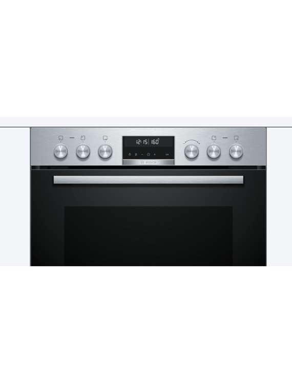 BOSCH HBD60DO50 8 (Backofen), 4 (Kochfeld), Einbauherdset (Induktionskochfeld, A, 71 Liter)