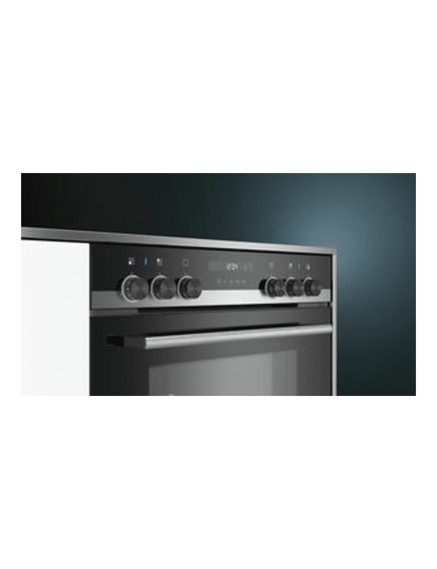 SIEMENS PQ 521 IA 00 PYROLYSE iQ500, Einbauherdset (Induktionskochfeld, A, 71 Liter)